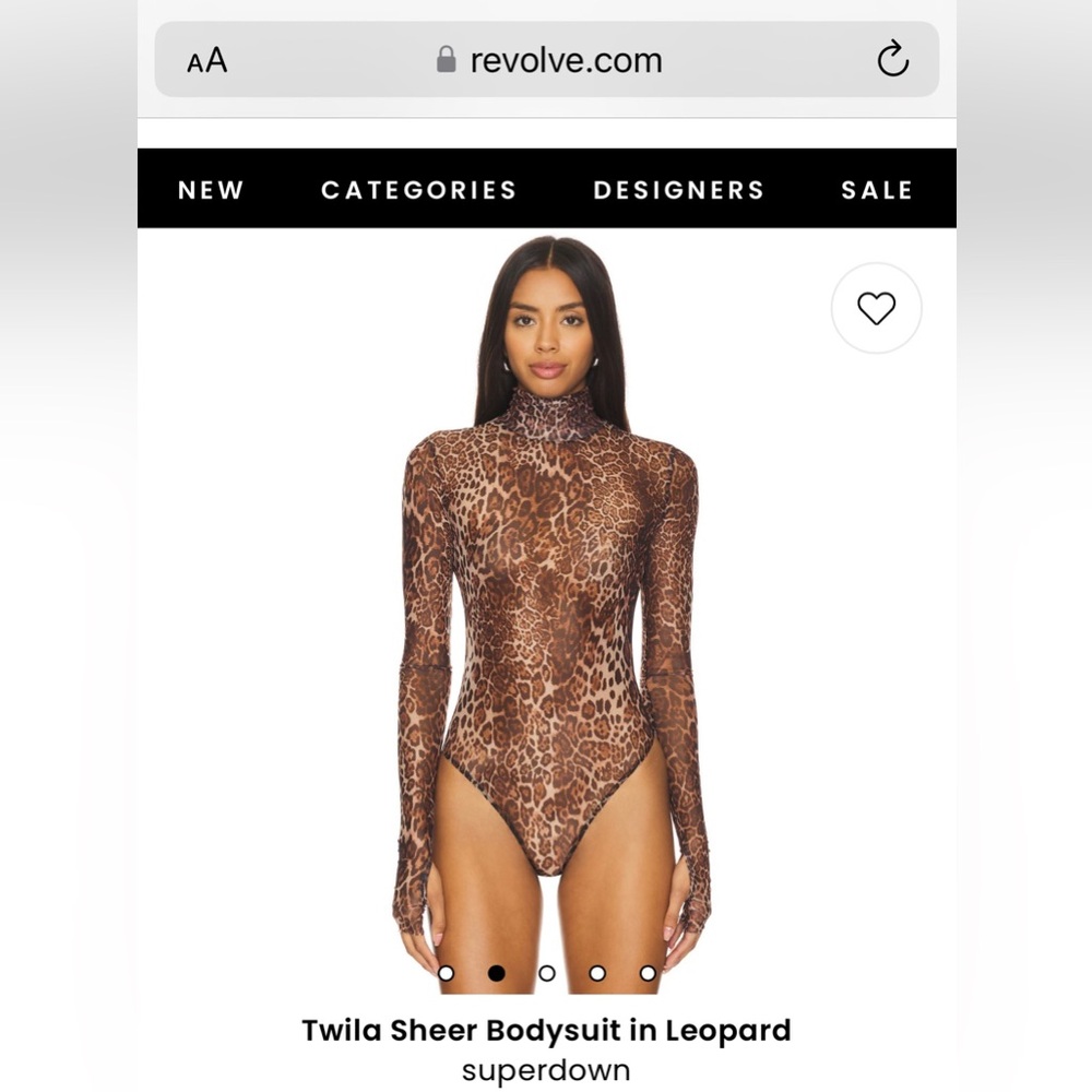 Revolve super down bodysuit